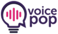 Logo von voicepop